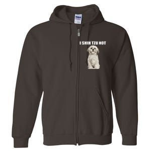 I Shih Tzu Not Full Zip Hoodie