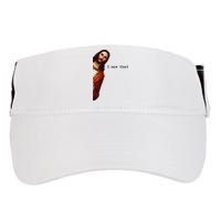 I Saw That Funny Jesus Christian Adult Drive Performance Visor
