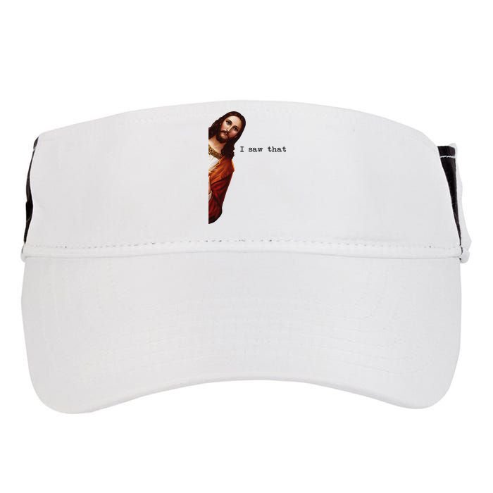 I Saw That Funny Jesus Christian Adult Drive Performance Visor