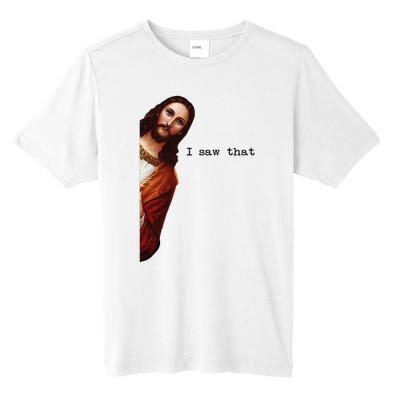 I Saw That Funny Jesus Christian Tall Fusion ChromaSoft Performance T-Shirt