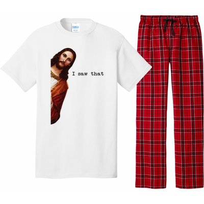 I Saw That Funny Jesus Christian Pajama Set