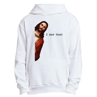 I Saw That Funny Jesus Christian Urban Pullover Hoodie