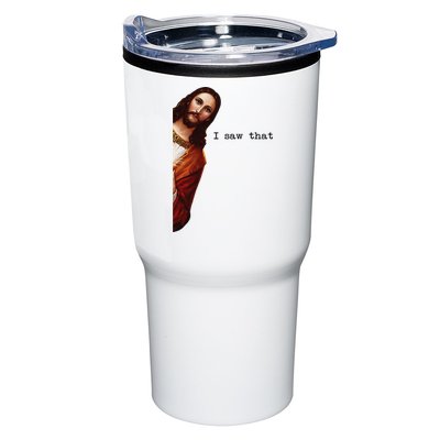 I Saw That Funny Jesus Christian Tumbler