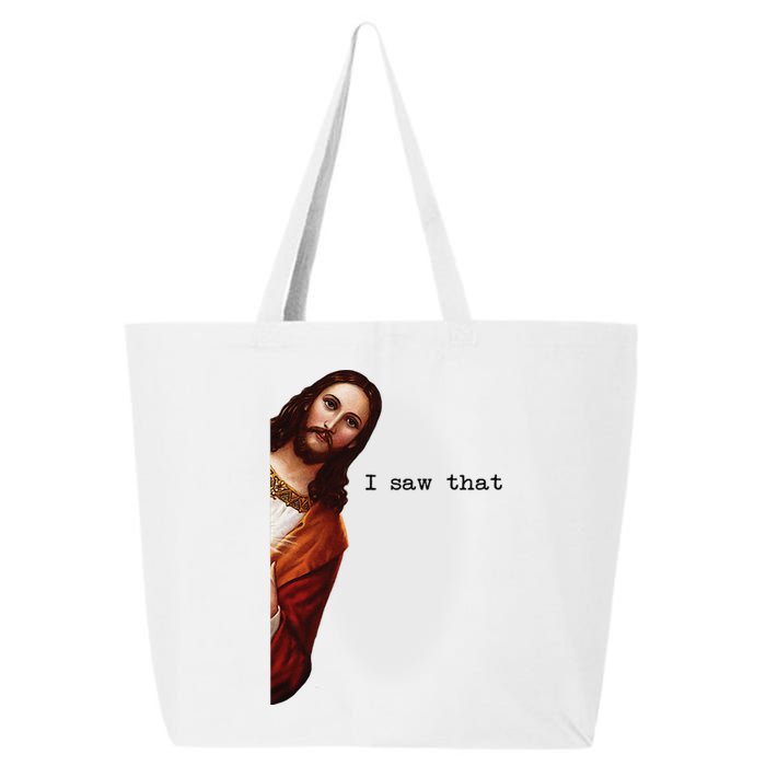 I Saw That Funny Jesus Christian 25L Jumbo Tote