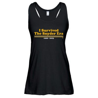 I Survived The Snyder Era Ladies Essential Flowy Tank