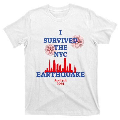 I Survived The Nyc Earthquake 2024 T-Shirt