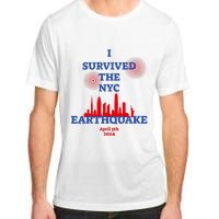 I Survived The Nyc Earthquake 2024 Adult ChromaSoft Performance T-Shirt