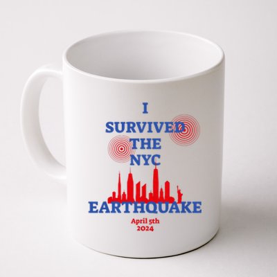 I Survived The Nyc Earthquake 2024 Coffee Mug