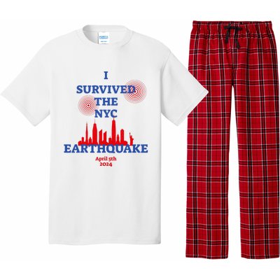 I Survived The Nyc Earthquake 2024 Pajama Set