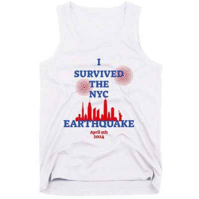 I Survived The Nyc Earthquake 2024 Tank Top