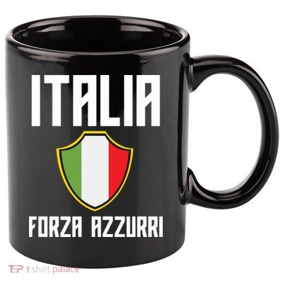Italy Soccer Team Italia 11oz C Handle Ceramic Mug