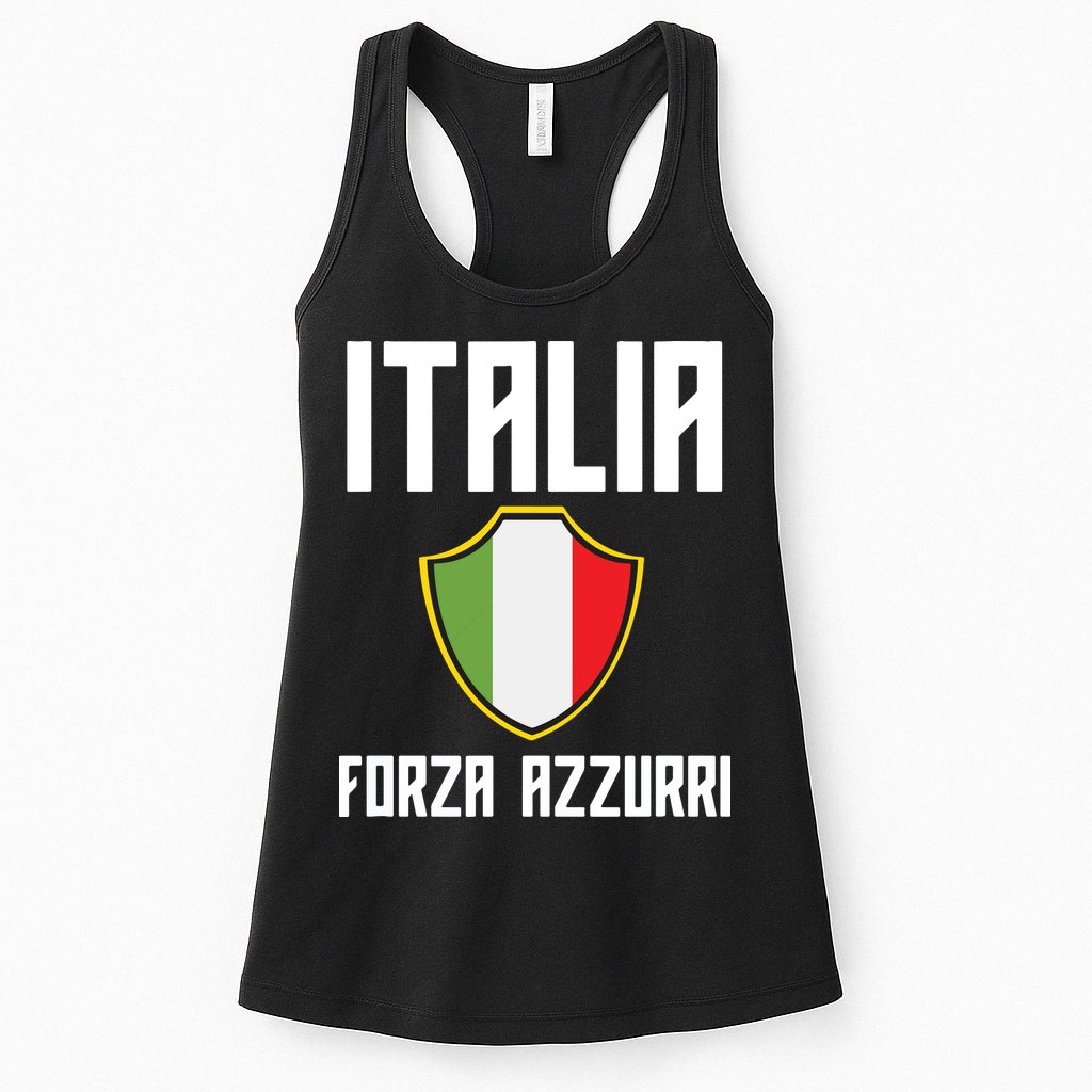 Italy Soccer Team Italia Womens Tank Top