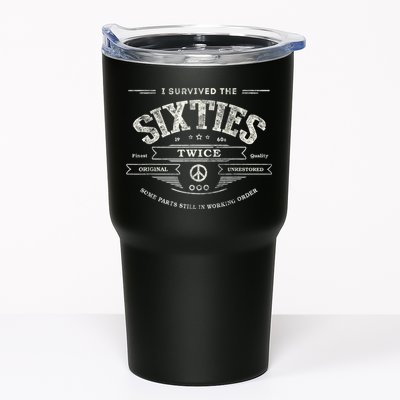 I Survived The Sixties Twice Built In 60s 60th Birthday Tumbler