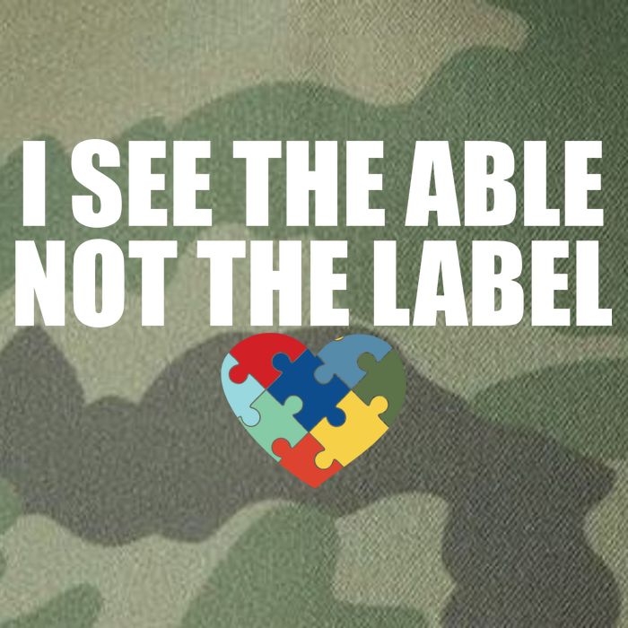 I See The ABLE Not The LABEL Legacy Tie Dye Trucker Hat