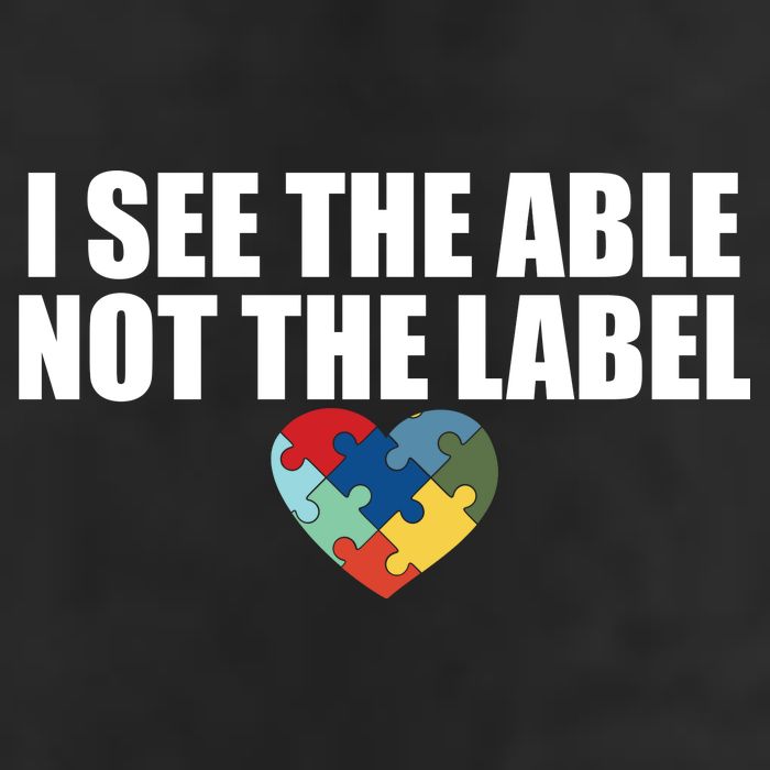 I See The ABLE Not The LABEL Garment-Dyed Fleece Hoodie