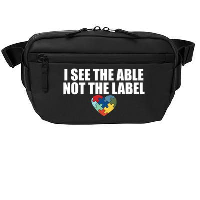 I See The ABLE Not The LABEL Crossbody Pack