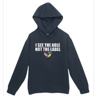 I See The ABLE Not The LABEL Urban Pullover Hoodie