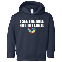 I See The ABLE Not The LABEL Toddler Hoodie