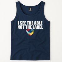 I See The ABLE Not The LABEL Tank Top