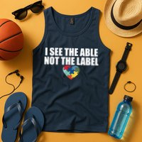 I See The ABLE Not The LABEL Tank Top