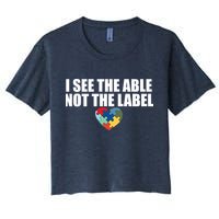 I See The ABLE Not The LABEL Crop Top