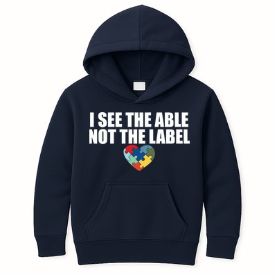 I See The ABLE Not The LABEL Kids Hoodie