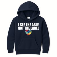 I See The ABLE Not The LABEL Kids Hoodie