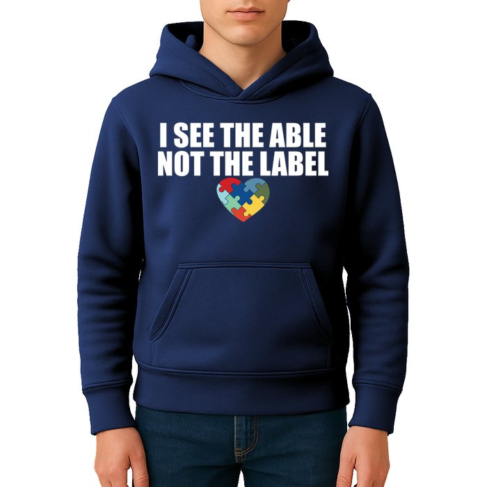 I See The ABLE Not The LABEL Kids Hoodie