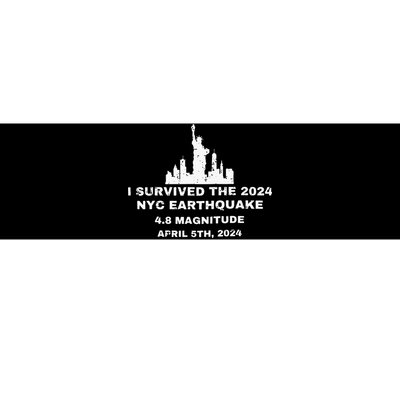 I Survived The 2024 Nyc Earthquake Funny Survived Bumper Sticker