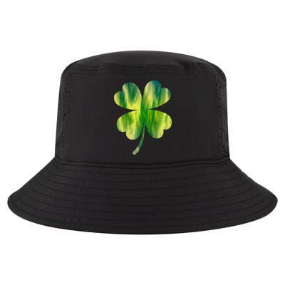 Irish Shamrock Tie Dye Happy St Patrick's Day Go Lucky Gift Cool Comfort Performance Bucket Hat
