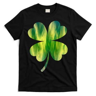 Irish Shamrock Tie Dye Happy St Patrick's Day Go Lucky Gift T-Shirt