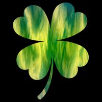 Irish Shamrock Tie Dye Happy St Patrick's Day Go Lucky Gift 16 in Basic Backpack