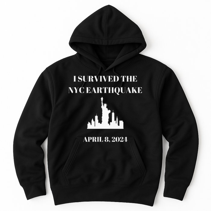 I Survived The Nyc Earthquake Hoodie