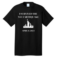 I Survived The Nyc Earthquake Tall T-Shirt