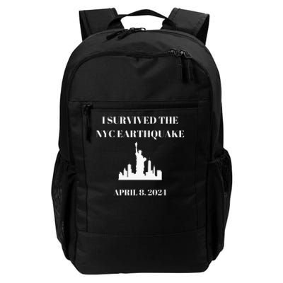 I Survived The Nyc Earthquake Daily Commute Backpack