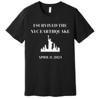 I Survived The Nyc Earthquake Premium T-Shirt