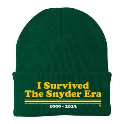 I Survived The Snyder Era Knit Cap Winter Beanie