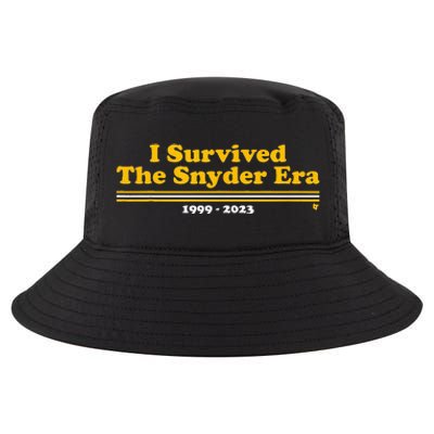 I Survived The Snyder Era Cool Comfort Performance Bucket Hat