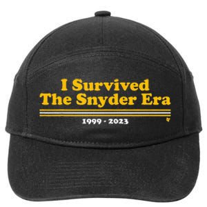 I Survived The Snyder Era 7-Panel Snapback Hat