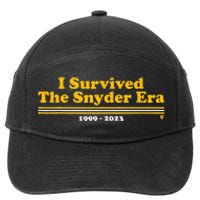 I Survived The Snyder Era 7-Panel Snapback Hat