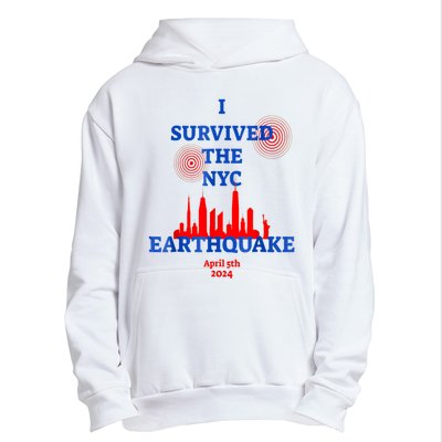 I Survived The Nyc Earthquake Urban Pullover Hoodie