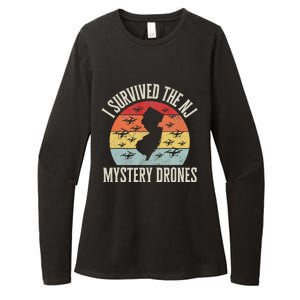 I Survived The New Jersey Mystery Drones Womens CVC Long Sleeve Shirt