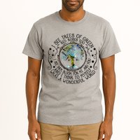 I See Trees Of Green Red Roses Too What A Wonderful World Tall T-Shirt