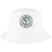I See Trees Of Green Red Roses Too What A Wonderful World Cool Comfort Performance Bucket Hat