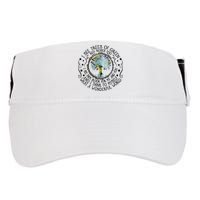I See Trees Of Green Red Roses Too What A Wonderful World Adult Drive Performance Visor