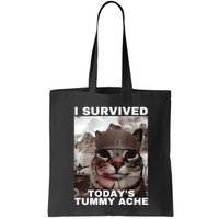 I Survived Todays Tummy Ache Bag
