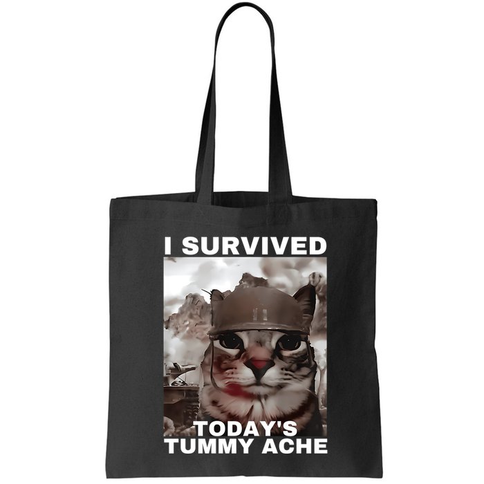 I Survived Todays Tummy Ache Bag