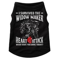 I Survived The Widow Maker Heart Attack Heart Disease Doggie Tank
