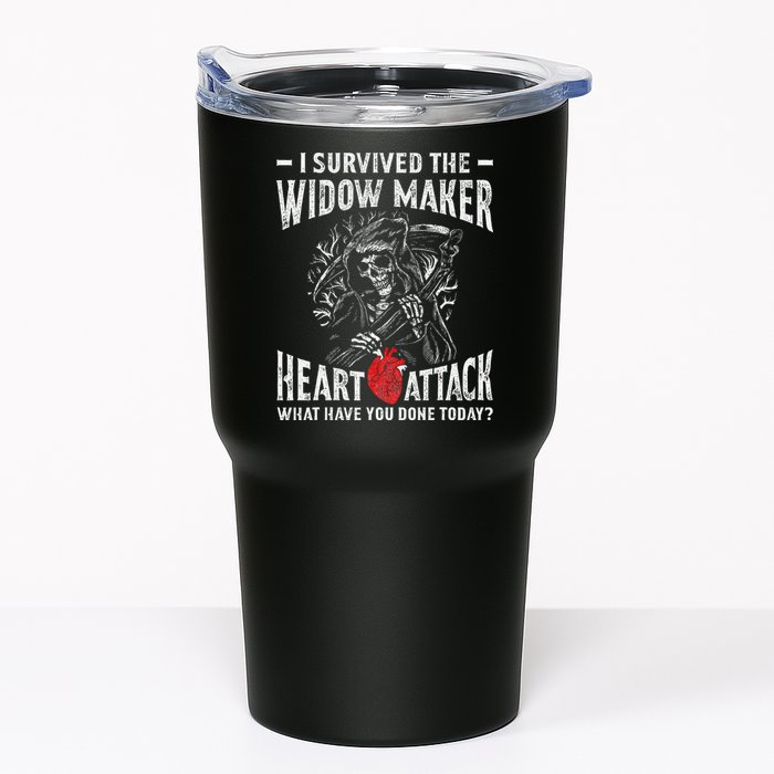 I Survived The Widow Maker Heart Attack Heart Disease Tumbler