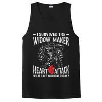 I Survived The Widow Maker Heart Attack Heart Disease PosiCharge Competitor Tank